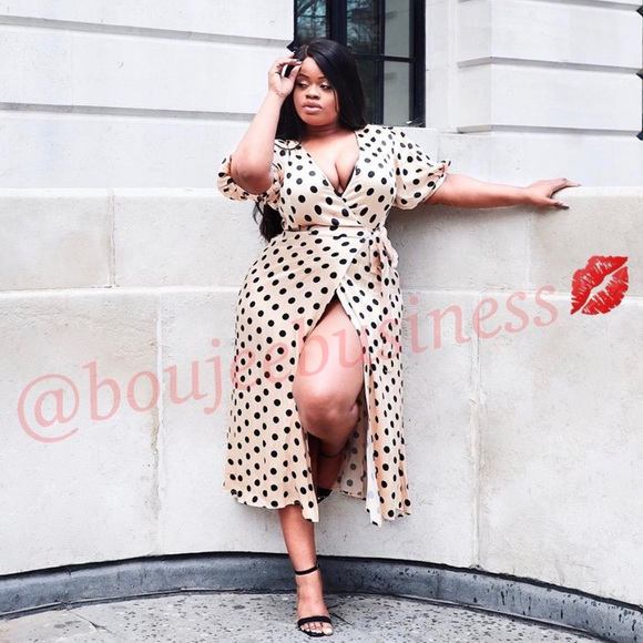 Zara Dresses & Skirts - ZARA Polka Dot Wrap Dress